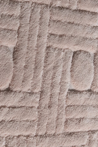 2 tapis de bain - Rose - 50 x 60 cm, 60 x 100 cm