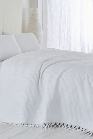 Colcha em algodão 38 fios/cm² - Branco