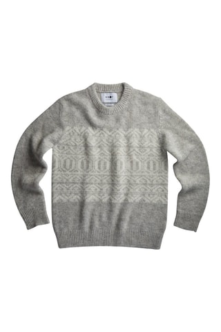 Maglia in alpaca Jason - Antracite melange