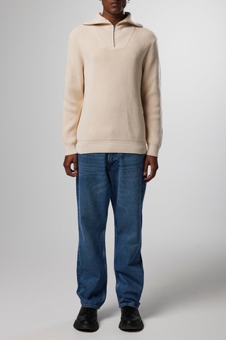 Maglia in lana merino Roman - Beige