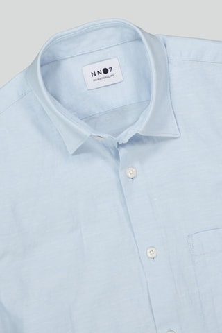 Camicia in lino Eric - Celeste