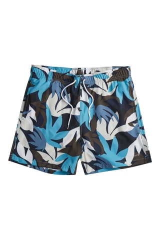 Shorts Print - Nero e celeste