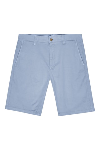 Shorts in cotone bio Crown - Celeste