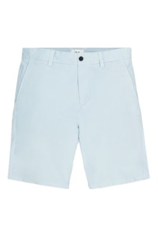 Shorts slim in cotone bio Crown - Bianco