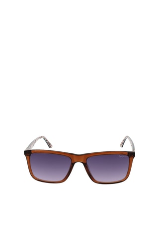 Lunettes de soleil homme - Pepe Jeans - Vert, marron et violet