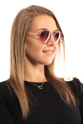 Lunettes de soleil femme - Catégorie 2 - Guess - Rose