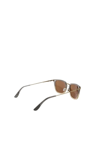 Lunettes de soleil polarisées homme - Verres effet miroir - Catégorie 3 - New Balance - Marron et doré