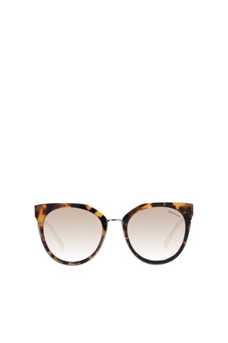 Lunettes de soleil femme - Catégorie 2 - Ana Hickmann - Argenté, beige et marron