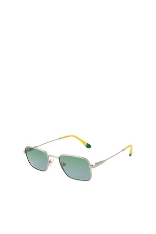 Lunettes de soleil polarisées homme - Catégorie 0 - Funky Buddha - Vert, jaune et argenté