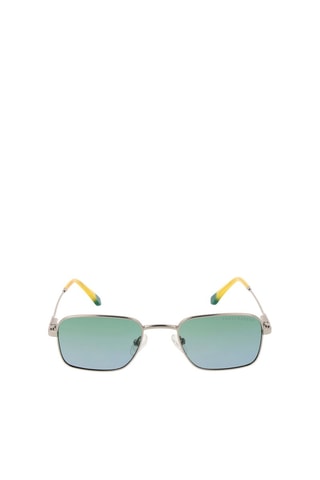 Lunettes de soleil polarisées homme - Catégorie 0 - Funky Buddha - Vert, jaune et argenté