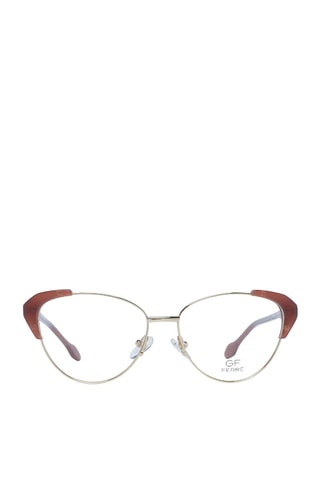Lunettes de vue femme - Gianfranco Ferre - Marron et doré
