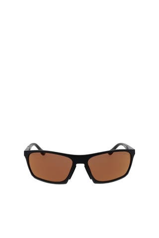 Lunettes de soleil homme - Verres effet miroir - Catégorie 3 - BMW - Noir et orange
