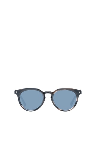 Lunettes de soleil homme - Scotch & Soda - Noir, bleu, marron et gris