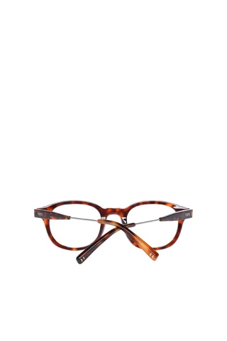 Lunettes de vue mixte - Tod's - Noir, marron, orange et argenté