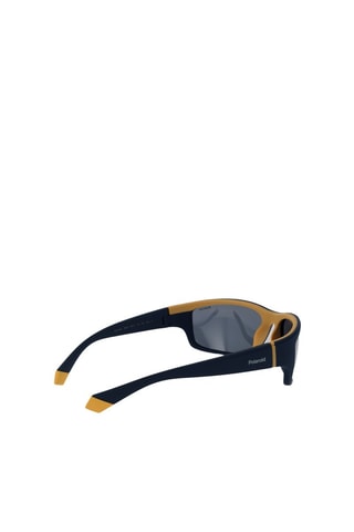 Lunettes de soleil polarisées homme - Catégorie 3 - Polaroid - Bleu et gris