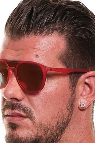 Gepolariseerde Zonnebril Uniseks Spiegelende Glazen - Categorie 3 - Oranje