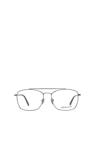 Lunettes de vue homme - Gant - Noir, bleu et argenté