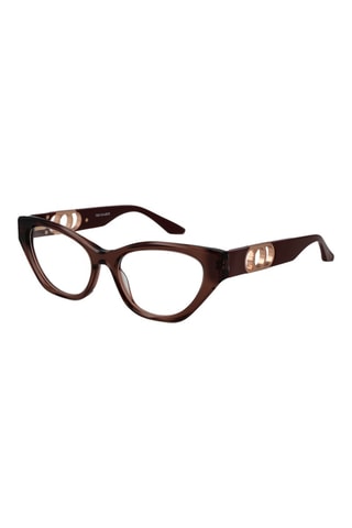 Lunettes de vue femme - Trussardi - Marron, rose et doré