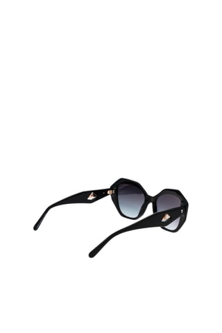 Lunettes de soleil femme - Verres effet miroir - Catégorie 3 - Comma - Noir
