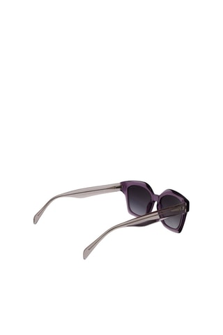 Lunettes de soleil femme - Verres effet miroir - Catégorie 3 - Comma - Violet