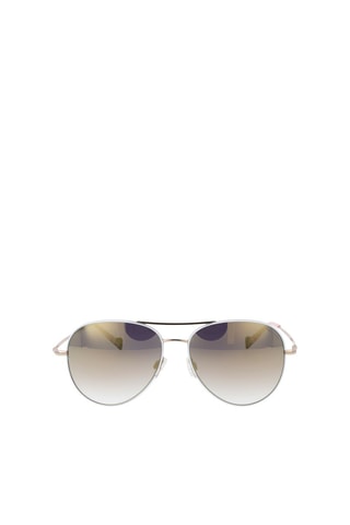 Lunettes de soleil femme - Verres effet miroir - Catégorie 3 - Comma - Blanc