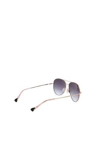 Lunettes de soleil femme - Verres effet miroir - Catégorie 3 - Comma - Blanc