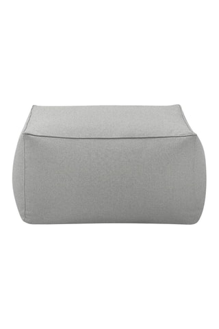 Pouf pour canapé de jardin modulable Riviera - Gris clair
