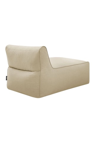 Méridienne pour canapé de jardin modulable Riviera - Beige