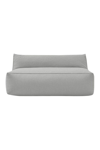 Chauffeuse pour canapé de jardin modulable Riviera - Gris clair