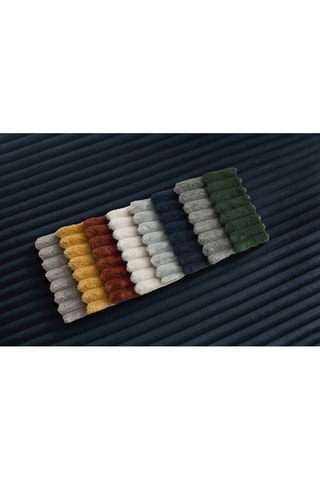 Canapé d'angle droit Harry Bleu foncé