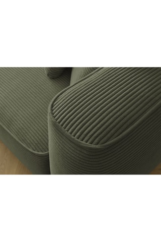 Canapé et pouf Leopold Vert clair