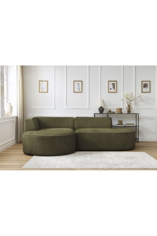 Canapé d'angle gauche Rousseau - Vert