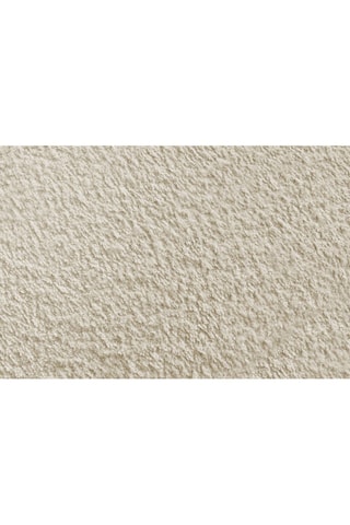 Pouf Talia - Beige - En tissu bouclette