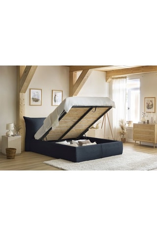 Lit-coffre Jade - Bleu foncé