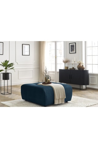 Pouf Arsene - Bleu foncé