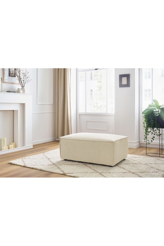Pouf Nihad - 
Beige