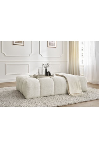 Pouf Everest - Blanc