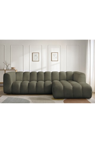 Canapé d'angle droit  Talia - Vert