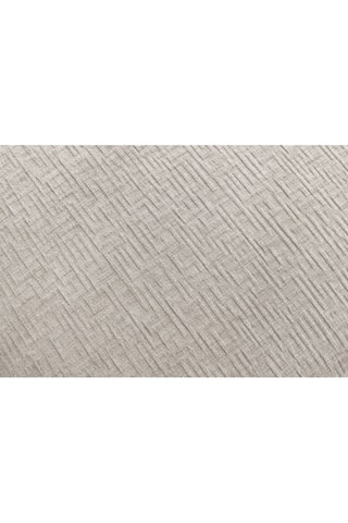 Canapé d'angle modulable et 2 poufs Jeanne - Beige - 5 places - En tissu texturé