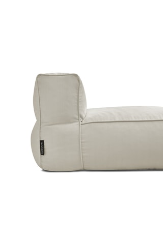 Banquette Giulia - Beige - En tissu lisse