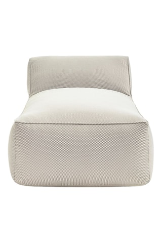 Chauffeuse Riviera - Beige - En tissu chiné déperlant