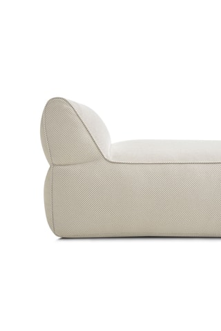 Chauffeuse Riviera - Beige - En tissu chiné déperlant