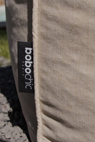 Chauffeuse, méridienne et pouf Riviera - 5 places - Beige - En tissu lisse déperlant