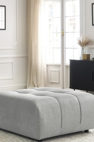 Pouf Arsene - Gris clair