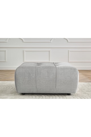 Pouf Arsene - Gris clair