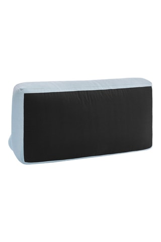 Chauffeuse de jardin Riviera - Ciel - 2 places - En tissu chiné