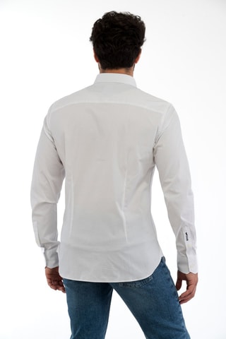 Chemise slim  - Blanc