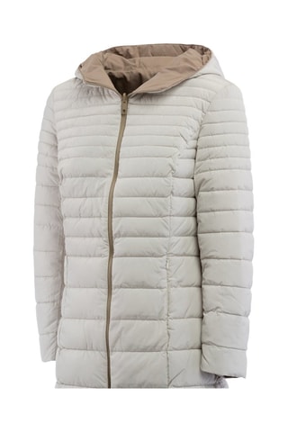 Manteau à capuche  - Beige