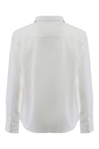 Chemise en lin - Blanc