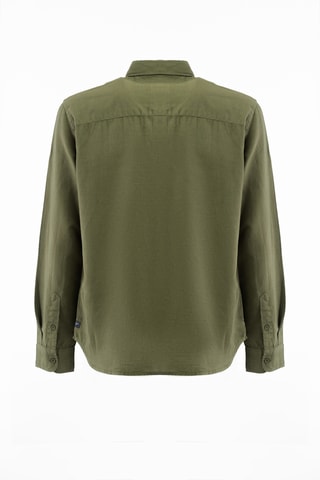 Chemise en lin - Vert olive
